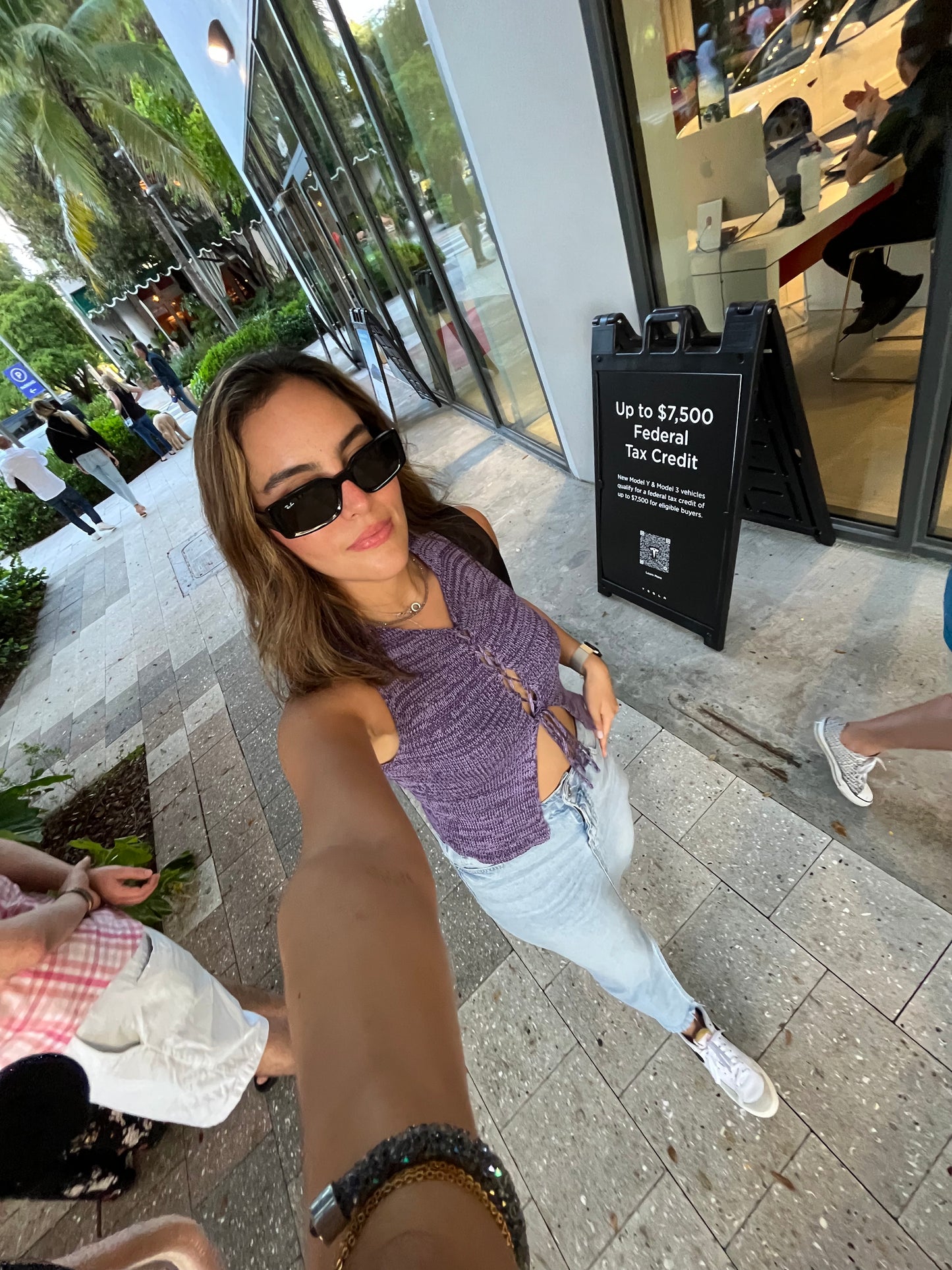 PURPLE x LILA. CHALECO