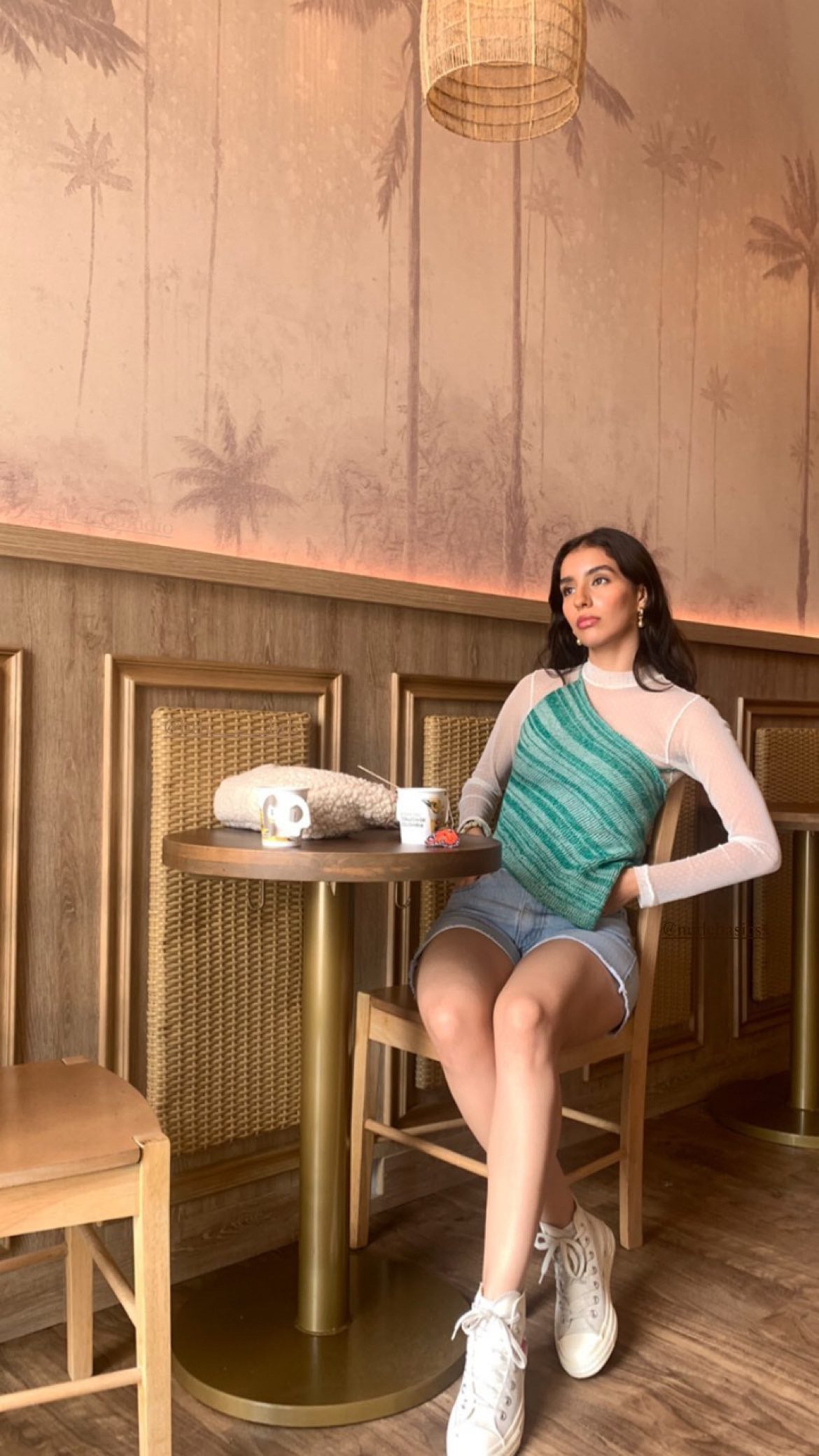 GREEN x WHITE. KNIT SUMMER